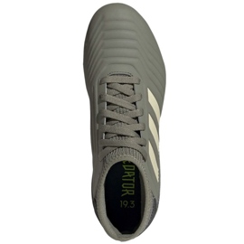 Chaussures de foot Adidas Predator 19.3 Fg Jr EF8215 gris 1