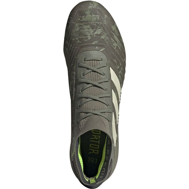 Chaussures de foot Adidas Predator 19.1 Fg M EF8205 gris gris 1