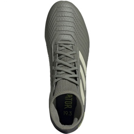 Chaussures de foot Adidas Predator 19.3 Fg M EF8208 gris gris 1 Chaussures de foot Adidas Predator 19.3 Fg M EF8208 gris gris 1