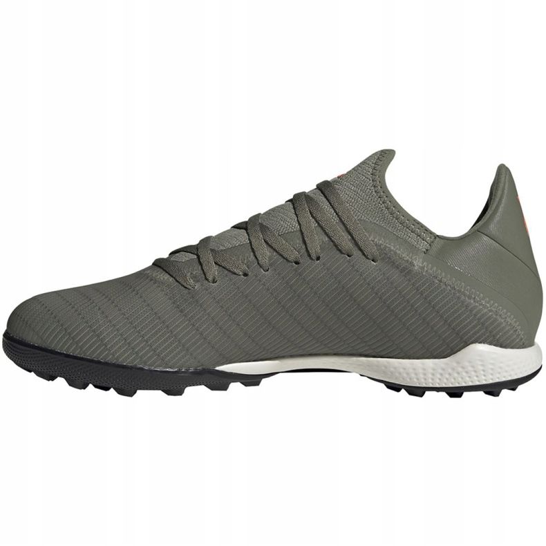 Chaussures de foot Adidas X 19.3 Tf M EF8366 vert gris 2