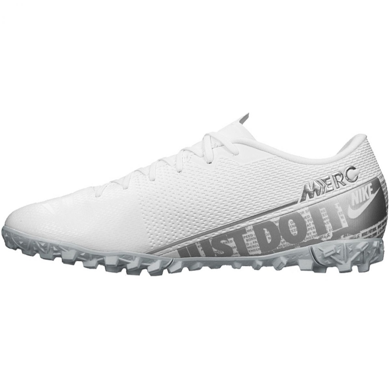 Nike Mercurial Vapor 13 Academy M Tf AT7996 100 chaussures de football multicolore blanche 1
