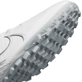 Nike Mercurial Vapor 13 Academy M Tf AT7996 100 chaussures de football multicolore blanche 2