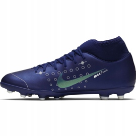 Chaussure de football Nike Mercurial Superfly 7 Club Mds FG / MG M BQ5463 401 bleu marine bleu 2