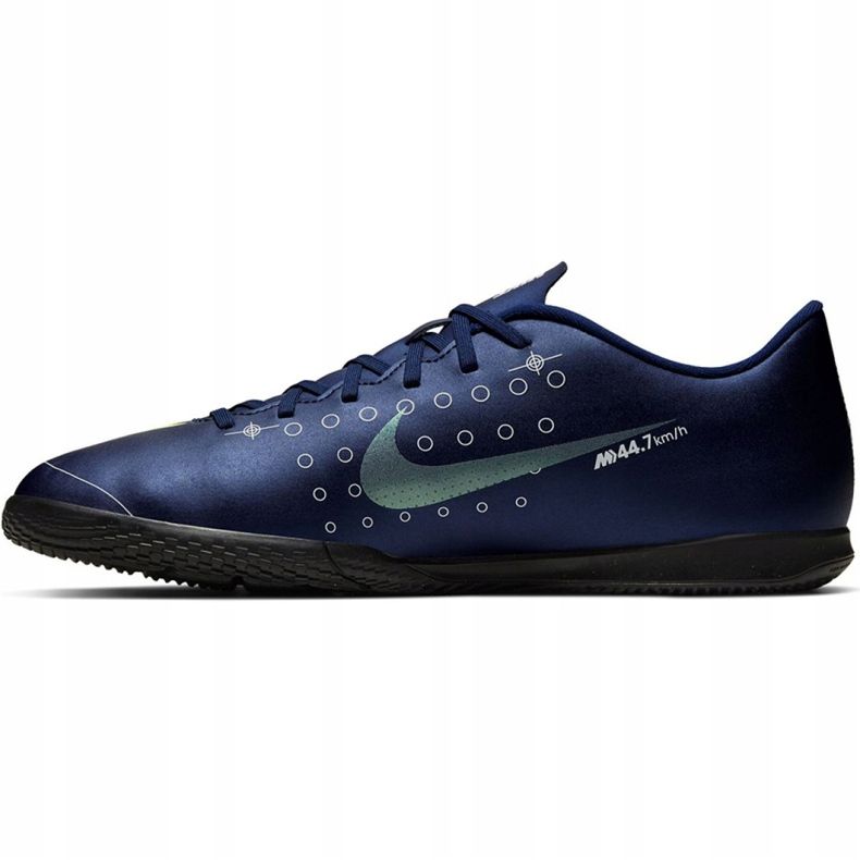 Chaussure de football Nike Mercurial Vapor 13 Club Mds Ic Jr CJ1174 401 bleu marine bleu marine 1
