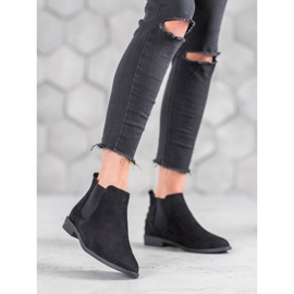 SHELOVET Bottines Chelsea avec perles le noir 2 SHELOVET Bottines Chelsea avec perles le noir 2