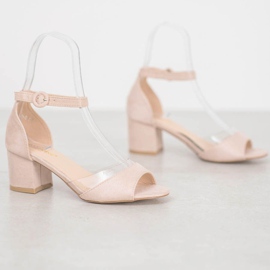 SHELOVET Escarpins en daim brun 3