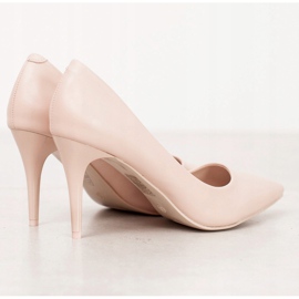 Kylie Escarpins beiges 1 Kylie Escarpins beiges 1