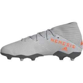 Les chaussures de football adidas Nemeziz 19.3 Fg Jr EF8302 multicolore gris 2 Les chaussures de football adidas Nemeziz 19.3 Fg Jr EF8302 multicolore gris 2