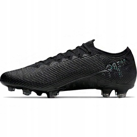 Nike Mercurial Vapor 13 Elite M Fg AQ4176 001 chaussures de football noir noir 1