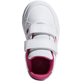 Chaussures adidas Altasport Cf I Jr D96846 blanche violet 1