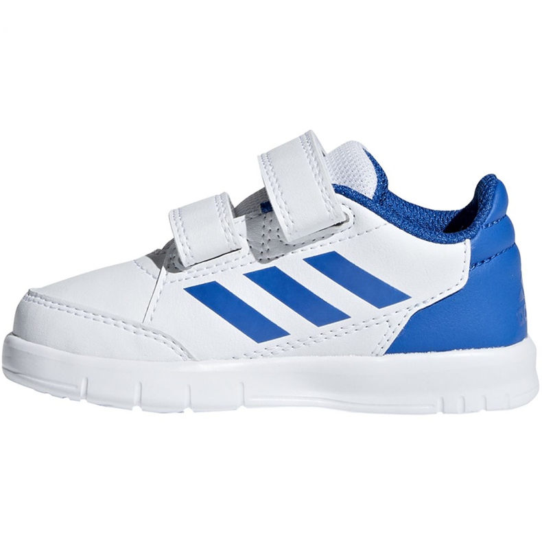 Chaussures Adidas AltaSport Cf I Jr D96844 blanche bleu 2
