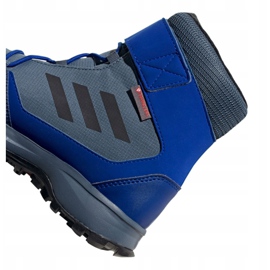 Chaussures Adidas Terrex Snow Cf Cp Cw Jr G26579 bleu multicolore 4