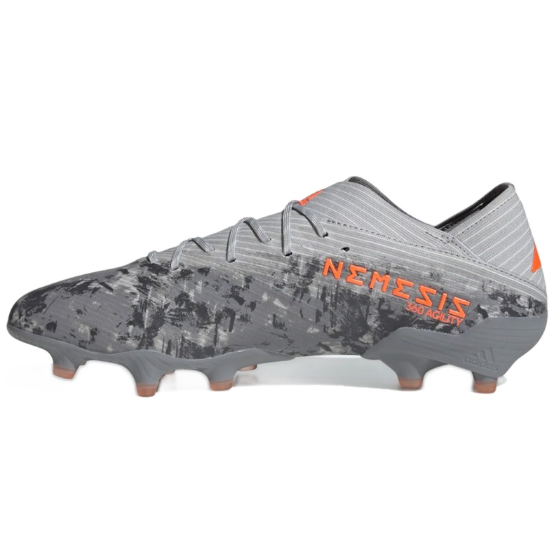 Chaussures de football Adidas Nemeziz 19.1 Fg M EF8281 rouge gris 2 Chaussures de football Adidas Nemeziz 19.1 Fg M EF8281 rouge gris 2