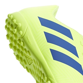 Chaussures de foot Adidas Nemeziz 18.4 Tf Jr CM8522 jaune jaune 4