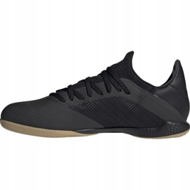 Chaussures de foot Adidas X 19.3 In M F35369 noir noir 1