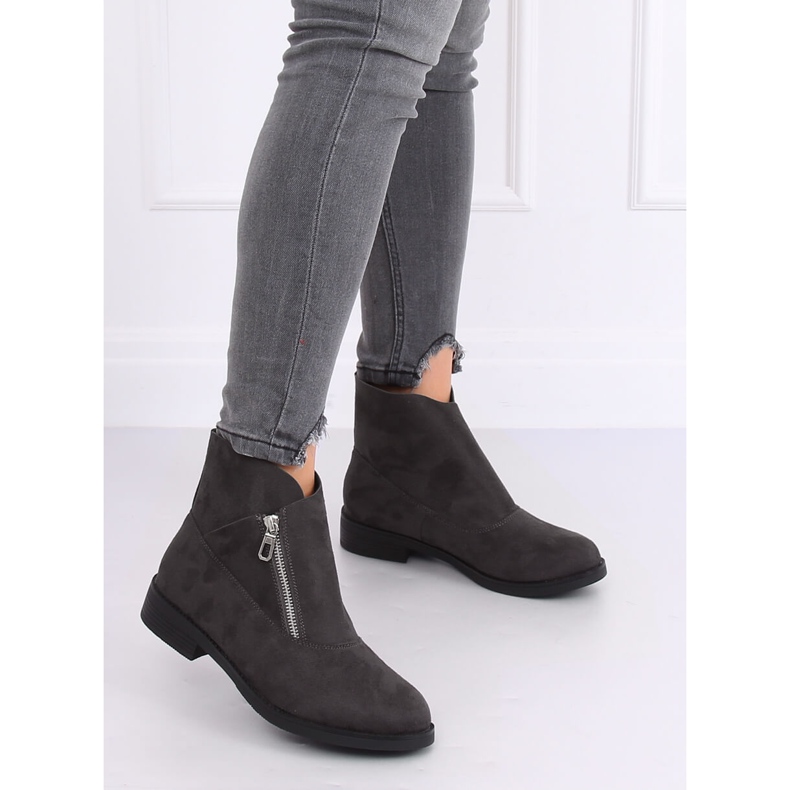 Boots gris daim gris 20195 Gris 1