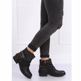 Bottes noires pour femmes noires 283-PA Noir le noir 1 Bottes noires pour femmes noires 283-PA Noir le noir 1