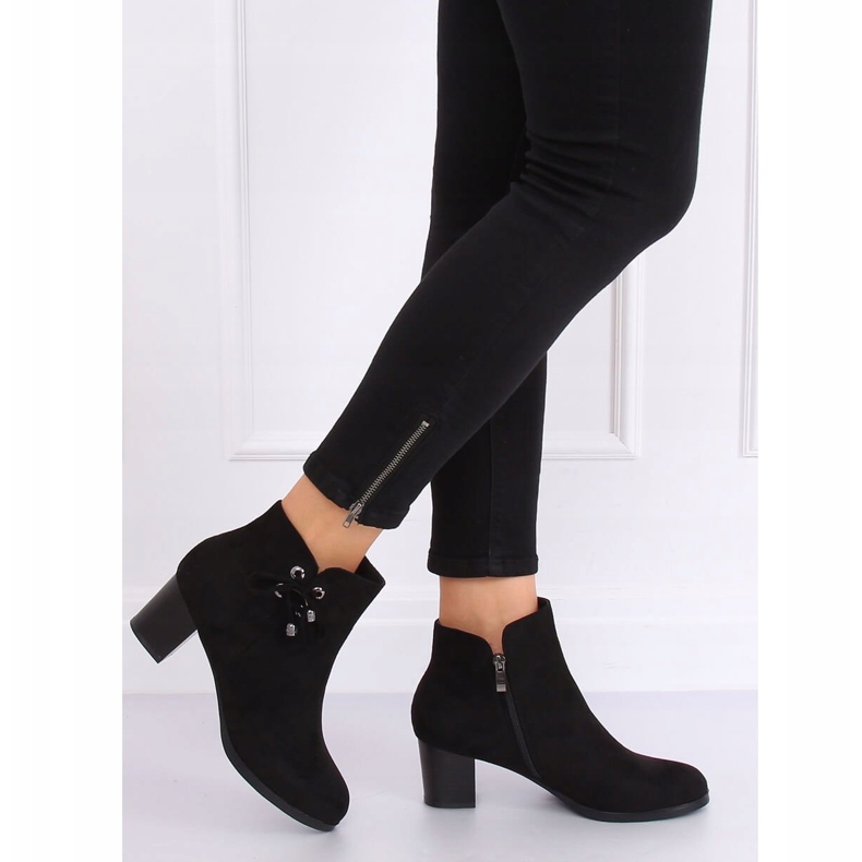 Bottes sur un talon confortable noir CK55 Black 1