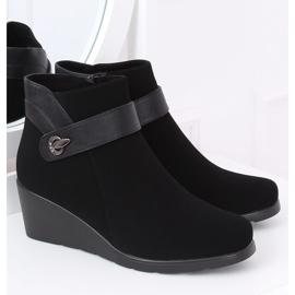 Noir Bottines SG-350 Noir le noir 1