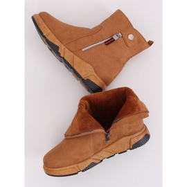 Bottes dans un style camel sportif SJ1938 Camel brun 3
