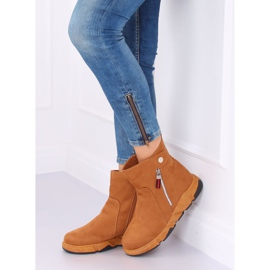 Bottes dans un style camel sportif SJ1938 Camel brun 4