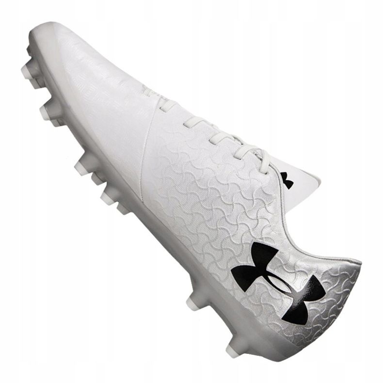 Under Armour Magnetico Select Fg M 3000 115-100 blanche argent 1 Under Armour Magnetico Select Fg M 3000 115-100 blanche argent 1