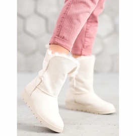 Kylie Mukluki chaud blanc 1