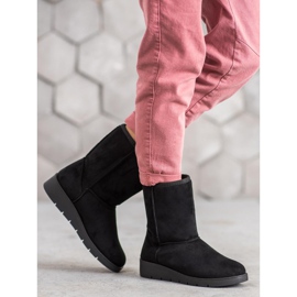 Kylie Haut Mukluki noir 2