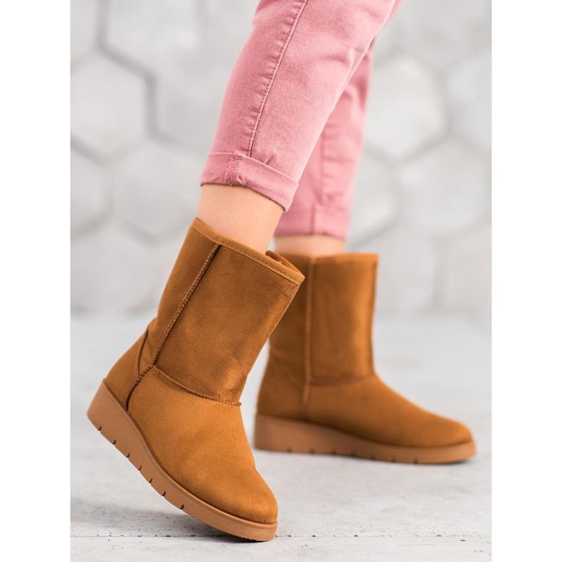 Kylie Haut Mukluki brun 1