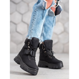 Seastar Bottes de mode chaudes le noir 5