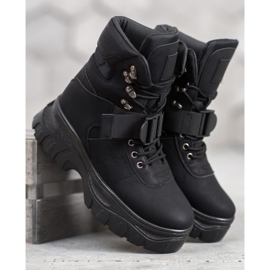 Seastar Bottes de mode chaudes le noir 3