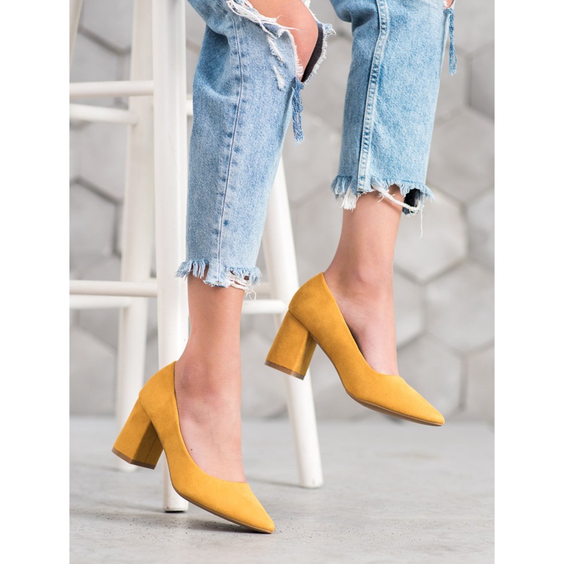 Seastar Escarpins élégants jaune 1