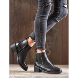 Small Swan Bottes noires le noir 2