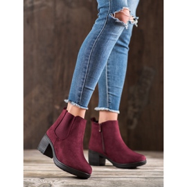 CABIN Bottes classiques rouge 3