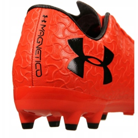 Under Armour Magnetico Select Fg M 3000 115-600 chaussures de football orange rouge 1