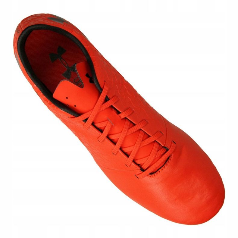 Under Armour Magnetico Select Fg M 3000 115-600 chaussures de football orange rouge 2