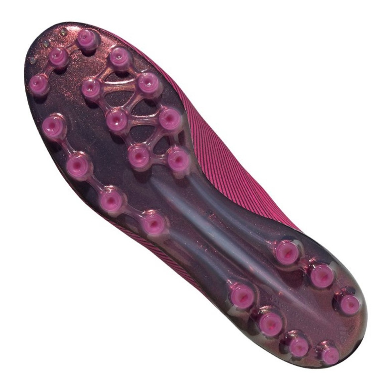 Chaussures de football Adidas Nemeziz 19.1 Ag Fg M FU7033 rose rose 2