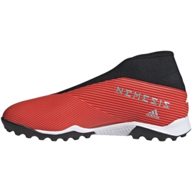 Chaussures de foot Adidas Nemeziz 19.3 Ll Tf M G54686 multicolore rouge 2