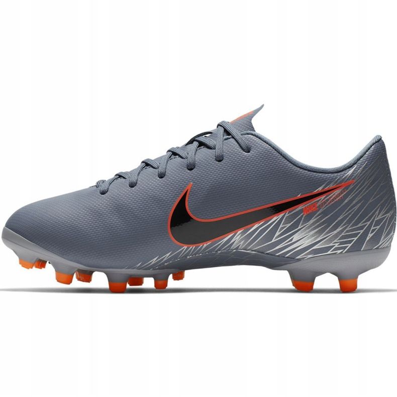 Nike Mercurial Vapor 12 Academy Mg Jr AH7347 408 chaussures de football multicolore gris 1