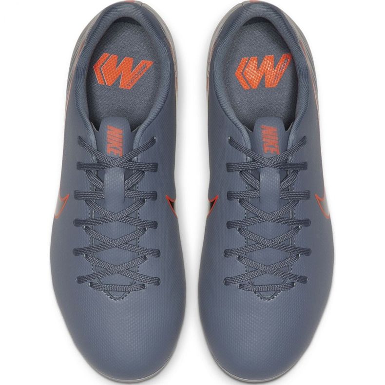 Nike Mercurial Vapor 12 Academy Mg Jr AH7347 408 chaussures de football multicolore gris 2
