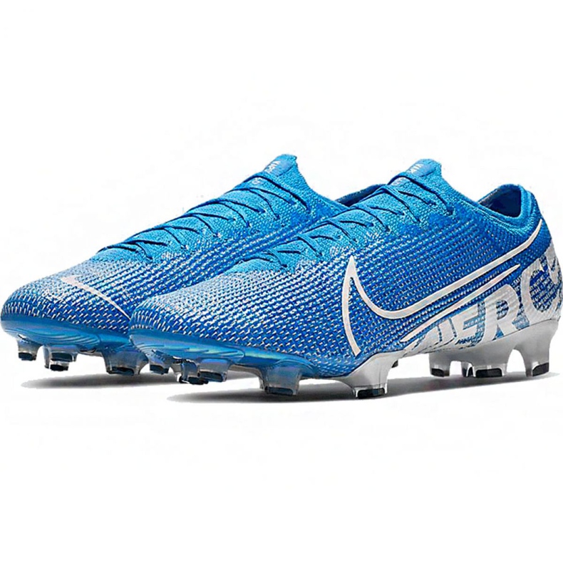 Nike Mercurial Vapor 13 Elite Fg M AQ4176 414 chaussures de football multicolore bleu 2