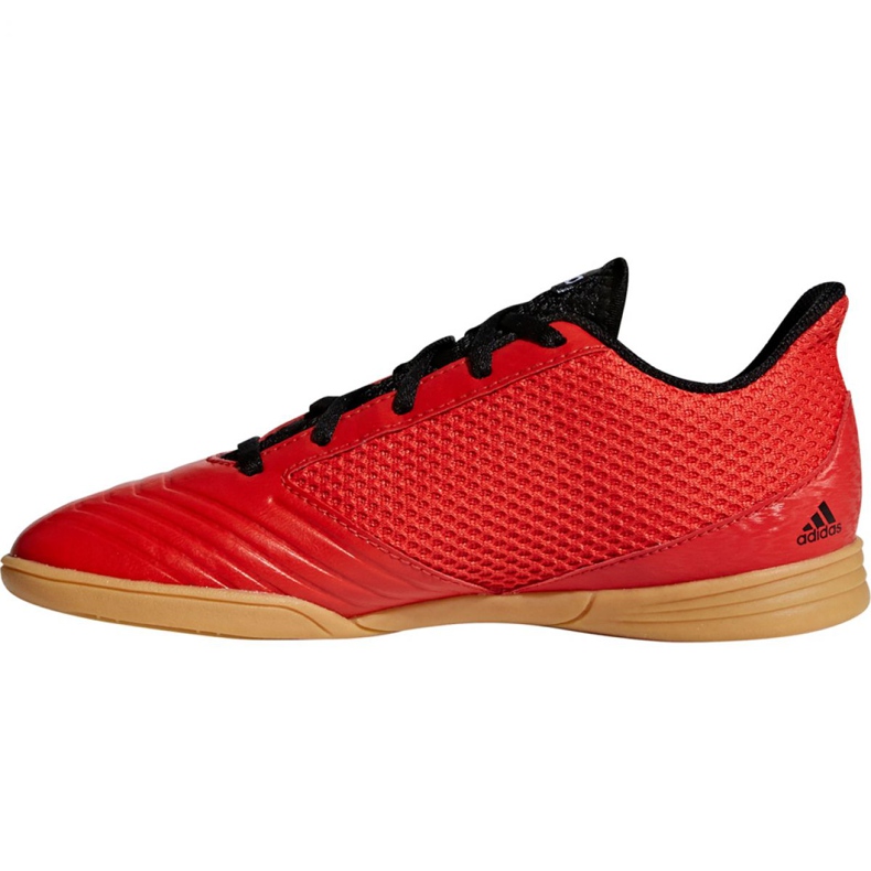 Chaussures de foot Adidas Predator Tango 18.4 Sala Jr DB2343 rouge rouge 1