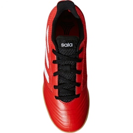 Chaussures de foot Adidas Predator Tango 18.4 Sala Jr DB2343 rouge rouge 2 Chaussures de foot Adidas Predator Tango 18.4 Sala Jr DB2343 rouge rouge 2
