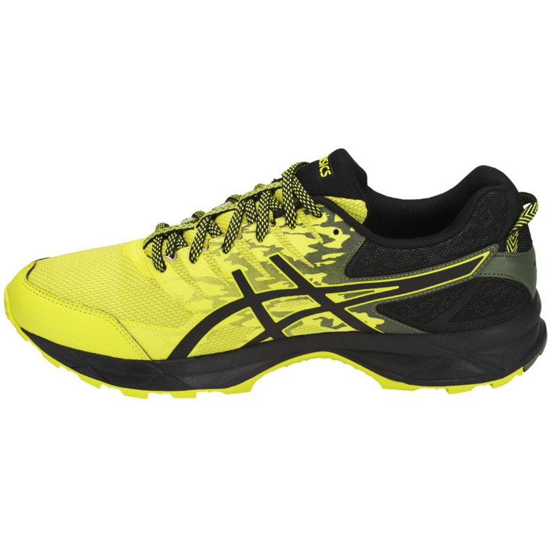 Asics Gel Sonoma 3 M Gtx T727N-8990 chaussures de course noir jaune 2