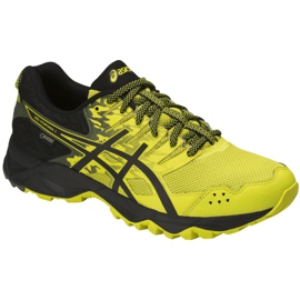 Asics Gel Sonoma 3 M Gtx T727N-8990 chaussures de course le noir jaune 4