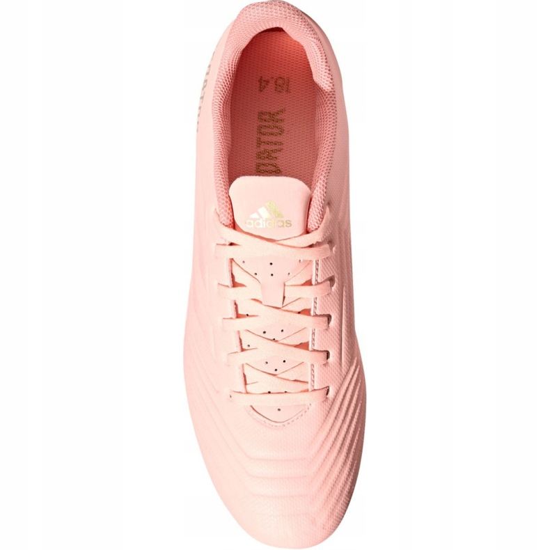 Chaussures de foot Adidas Predator 18.4 M FxG DB2008 rose rose 2