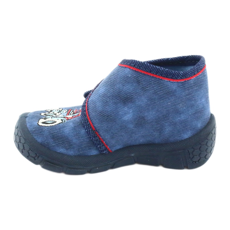 Chaussures enfant Befado 529P027 rouge bleu marine 2