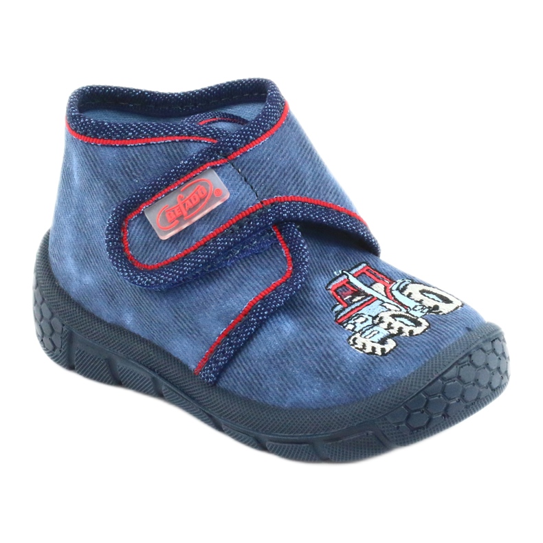 Chaussures enfant Befado 529P027 rouge bleu marine 1