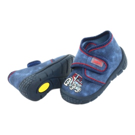 Chaussures enfant Befado 529P027 rouge bleu marine 5