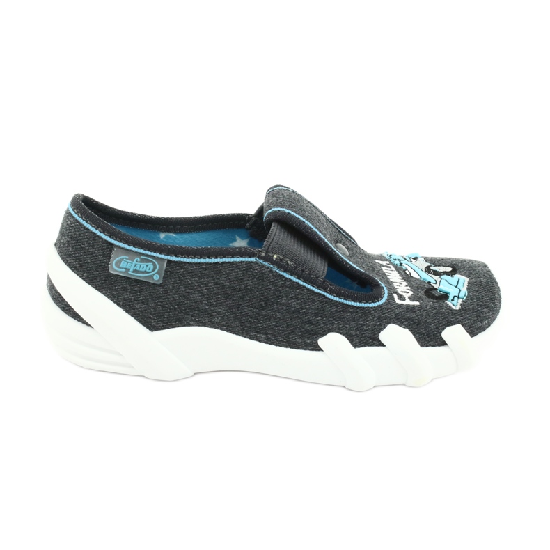 Chaussures enfant Befado 290X174 bleu gris 1